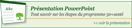 Présentation Powerpoint du programme 50 + santé